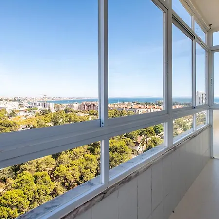 Amazing Sea View Apt With Pool Cascais - Atjoanas Buitenkant foto