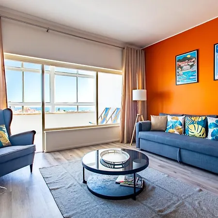 Amazing Sea View Apt With Pool Cascais - Atjoanas Buitenkant foto