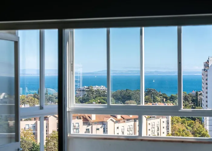 Amazing Sea View Apt With Pool Cascais - Atjoanas